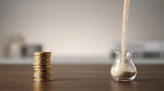 Symbolique du choix entre un capital retraite et une rente viagère régulière pour un PER